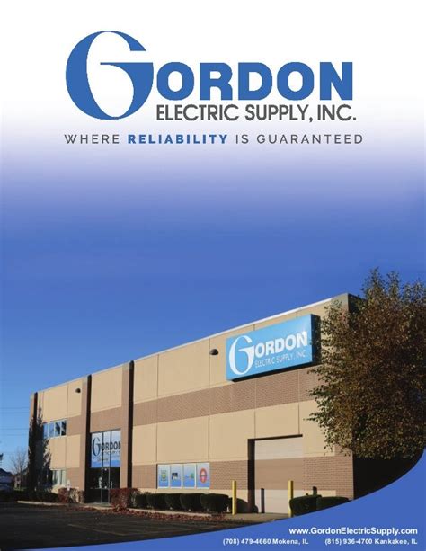 Gordon electric - Gordon Electric Supply offers you the highest quality electrical products with professional service and support for all your industrial, commercial, and residential projects. Our seasoned and experienced sales team is there …